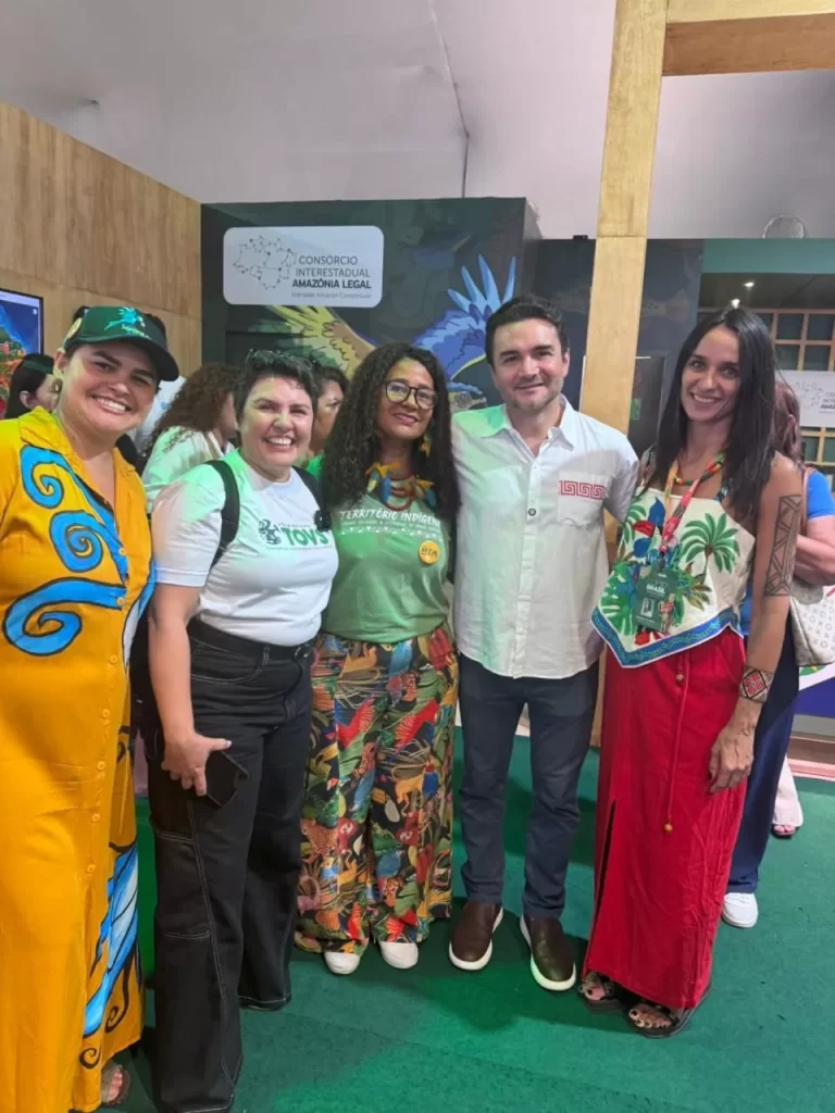 Tati Paixão e Celso Sabino na COP30